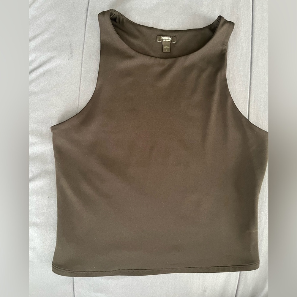 LIKE NEW Express Body Contour Tank - Black - Sz Medium